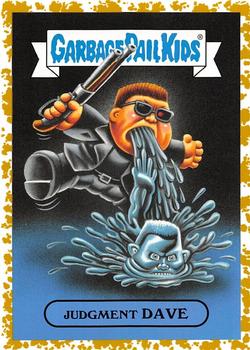 2019 Topps Garbage Pail Kids We Hate the '90s - Fool's Gold #3b Judgment Dave Front