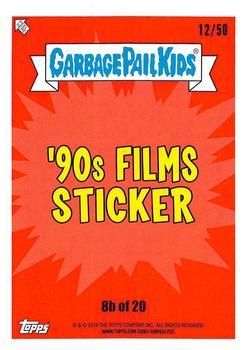 2019 Topps Garbage Pail Kids We Hate the '90s - Fool's Gold #8b Aran-ophobia Back