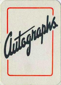 1945 Leister Autographs Card Game #10A Bill Tilden Back