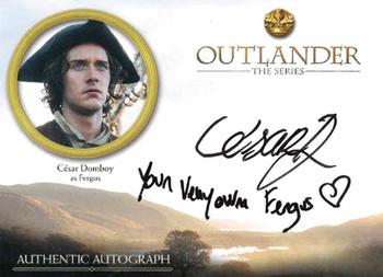 2019 Cryptozoic Outlander Season 3 - Autographs #CD César Domboy Front