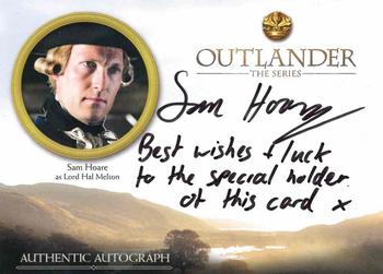 2019 Cryptozoic Outlander Season 3 - Autographs #SHO Sam Hoare Front