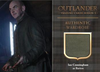 2019 Cryptozoic Outlander Season 3 - Authentic Wardrobe Relics #M11 Ian Conningham Front