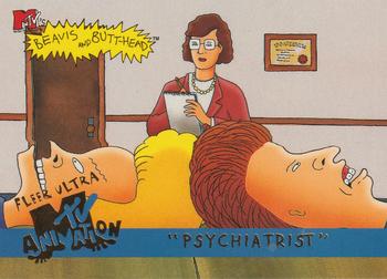 1995 Fleer Ultra MTV Animation #1 Psychiatrist Front
