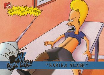 1995 Fleer Ultra MTV Animation #7 Rabies Scare Front