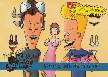 1995 Fleer Ultra MTV Animation #12 Beavis and Butt-Head's Island Front
