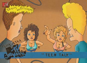 1995 Fleer Ultra MTV Animation #21 Teen Talk Front