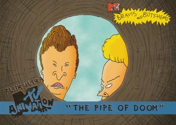 1995 Fleer Ultra MTV Animation #23 The Pipe of Doom Front