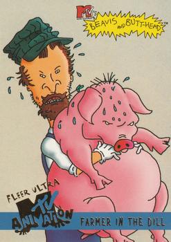1995 Fleer Ultra MTV Animation #34 Farmer in the Dill Front