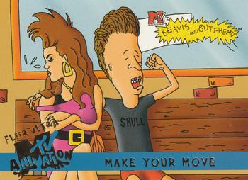 1995 Fleer Ultra MTV Animation #56 Make Your Move Front
