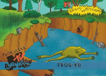 1995 Fleer Ultra MTV Animation #67 Frog-Ku Front