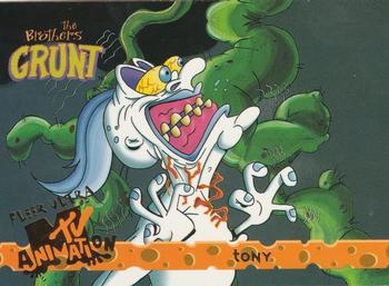 1995 Fleer Ultra MTV Animation #73 Tony Front