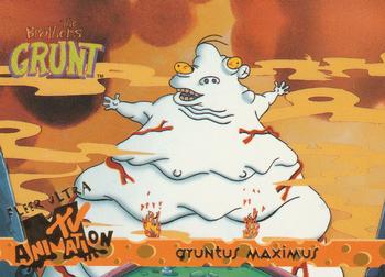 1995 Fleer Ultra MTV Animation #77 Gurntus Maximus Front