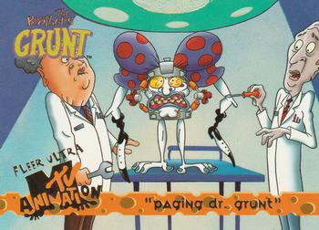 1995 Fleer Ultra MTV Animation #83 Paging Dr. Grunt Front