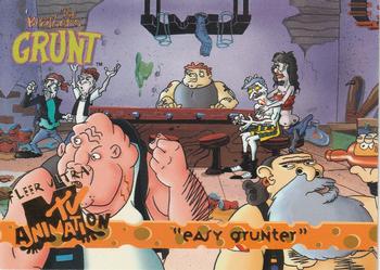 1995 Fleer Ultra MTV Animation #92 Easy Grunter Front