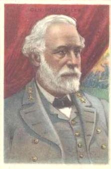 1911 American Tobacco Company Heroes of History / Men of History (T68) - Pan Handle Scrap #NNO Gen. Robt. E. Lee Front