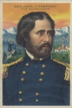1911 American Tobacco Company Heroes of History / Men of History (T68) - Miners Extra #NNO Gen. John C. Fremont Front