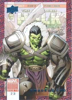 2018-19 Upper Deck Marvel Annual - Blue #23 Amadeus Cho Front