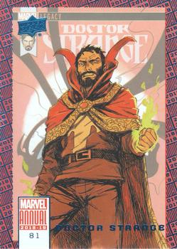 2018-19 Upper Deck Marvel Annual - Blue #81 Doctor Strange Front