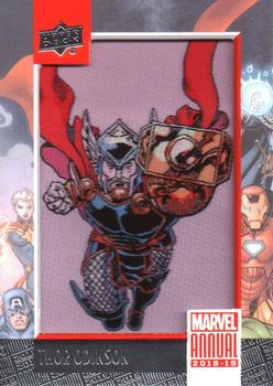 2018-19 Upper Deck Marvel Annual - Manufactured Patch Single #P7 Thor Odinson Front