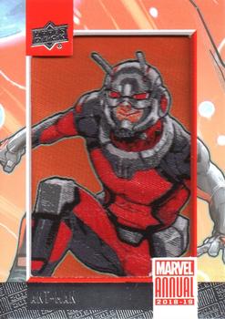 2018-19 Upper Deck Marvel Annual - Manufactured Patch Single #P8 Ant-Man Front