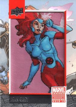 2018-19 Upper Deck Marvel Annual - Manufactured Patch Single #P22 Jean Grey Front