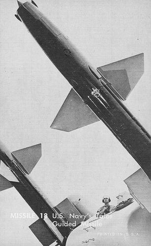 1958 Exhibits Missiles (W452-4) #18 U.S. Navy's Talos Guided Missile Front