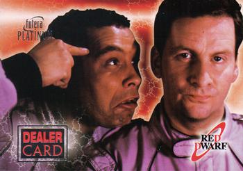 2002 Futera Red Dwarf  - Dealer Incentive #DC1 Dealer Card Front