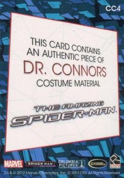 2012 Rittenhouse Amazing Spider-Man Movie - Costume Relics #CC4 Dr. Connors Back