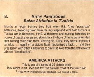 1983 WTW America Attacks #8 Army Paratroops Seize Airfields in Tunisia Back