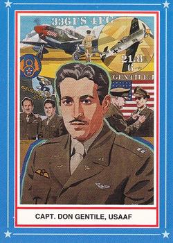 1992 Historical Images American Fighter Aces #2 Capt. Don Gentile Front