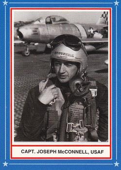 1992 Historical Images American Fighter Aces #5 Capt. Joseph McConnell Front