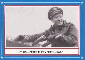 1992 Historical Images American Fighter Aces #31 Lt. Col. Peter E. Pompetti, USAAF Front
