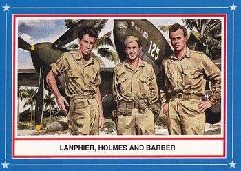 1992 Historical Images American Fighter Aces #39 Lanphier, Holmes and Barber Front