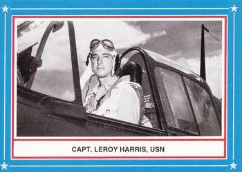 1992 Historical Images American Fighter Aces #48 Capt. Leroy Harris, USN Front