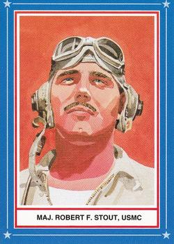 1992 Historical Images American Fighter Aces #68 Maj. Robert F. Stout, USMC Front
