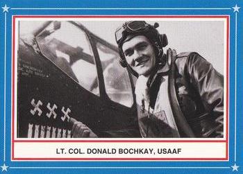 1992 Historical Images American Fighter Aces #73 Lt. Col. Donald Bochkay, USAAF Front
