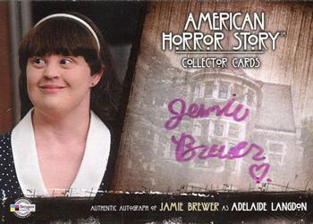 2014 Breygent American Horror Story - Autographs #JBR1 Jamie Brewer Front
