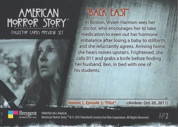 2013 Breygent American Horror Story Previews #AP2 