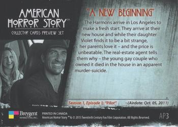 2013 Breygent American Horror Story Previews #AP3 