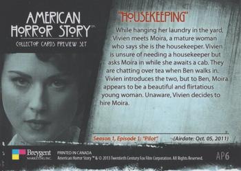 2013 Breygent American Horror Story Previews #AP6 