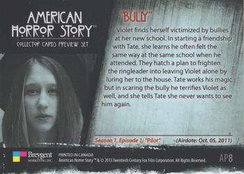 2013 Breygent American Horror Story Previews #AP8 