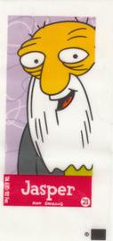 2002 Topps The Simpsons Bubble Gum & Stickers - Mini Bubble Gum Stickers #21 Jasper Front