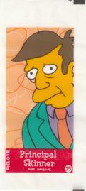 2002 Topps The Simpsons Bubble Gum & Stickers - Mini Bubble Gum Stickers #25 Principal Skinner Front