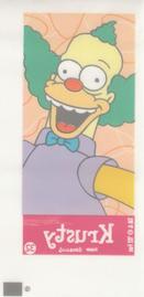 2002 Topps The Simpsons Bubble Gum & Stickers - Mini Bubble Gum Stickers #32 Krusty Back