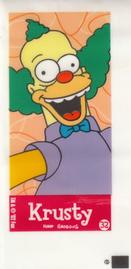 2002 Topps The Simpsons Bubble Gum & Stickers - Mini Bubble Gum Stickers #32 Krusty Front