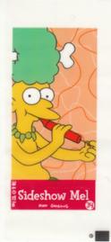 2002 Topps The Simpsons Bubble Gum & Stickers - Mini Bubble Gum Stickers #34 Sideshow Mel Front