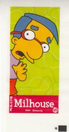 2002 Topps The Simpsons Bubble Gum & Stickers - Mini Bubble Gum Stickers #46 Milhouse Front