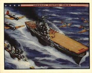 1983 WTW America's Fighting Forces #6 Aircraft Carriers Front