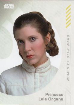 2019 Topps On Demand Set 3: Women of Star Wars #1 Princess Leia Organa Front