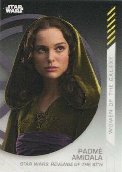 2019 Topps On Demand Set 3: Women of Star Wars - Women of the Galaxy #7 Padme Front